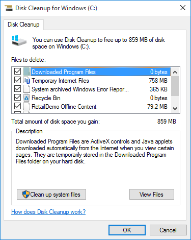 Disk-CleanUp-Dialog-Box