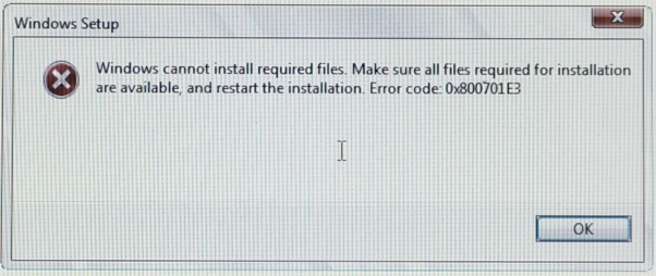 Windows-cannot-install-required-files-error